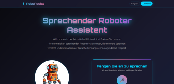 Sprechender Roboter