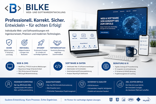 Bilke Web- und Softwareentwicklung
